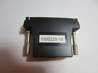 Perle dba0010 – Adaptateur pour Cable (RJ45, (F) DB-25 (F), Femelle/Femelle, Noir, IOLAN)