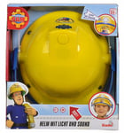 Simba 109252365 - Fireman Sam - Sam Fire Brigade Helmet With Function - New