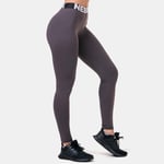 Nebbia Squat Hero Scrunch Butt Leggings Marron