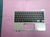 Silver Keyboard Palmrest Assembly for Asus Chromebook C Series C202SA NON UK