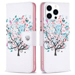 iPhone 15 Pro cover med print - Flower Tree