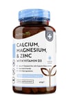 Calcium, Magnesium, Zinc & Vitamin D3 365 Vegetarian Tablets