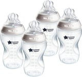 Tommee Tippee Natural Start Anti-Colic Baby Bottle, 340 Ml, 3+ Months, Medium Fl