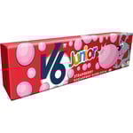 V6 Junior Bubble Gum Jordgubb 5 st