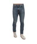 Levi's Mens Levis 510 Super Worn Skinny Jeans in Blue Cotton - Size 34