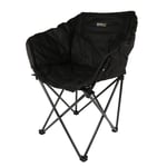 Regatta Navas Camping Chair With Storage Bag Black, Size: One Size