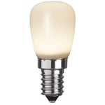 Päronlampa LED 0,8W E14 Opalvit
