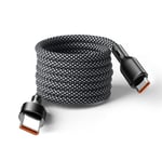 MagnoLoop – Smart Magnetisk Laddkabel Svart Black USB-C _x0013_ USB-C