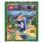 LEGO Jurassic World Owen with Jet Pack and Raptor Foil Pack Paper Bag Set 122328