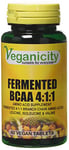 Veganicity Fermented BCAA 4: 1: 1000mg: Amino Acid Supplement: 60 Tablets, 60 Tablet