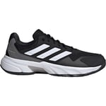 Adidas Cortjam Control 3 Black Clay Wide fit - Mens (ADIDAS skor: 42 2/3)