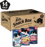 Felix Cat Treats Snack Box, Mixed Pack Of 14 765g