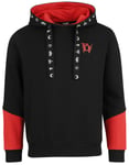 Diablo 4 - Signs Hooded sweater black red