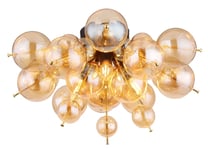 Globo Lighting - Udo Ø55 - Takplafond - Amber