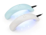 Mini LED-UV-lampa för gelhybridnaglar