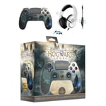 Manette PS4 Bluetooth Harry Potter Hogwarts Legacy Paysage Lumineuse 3.5 JACK + Casque Spirit of Gamer PRO-H3 PS4-PS5 PLAYSTATION