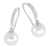 Lykka Pearls pärlörhängen silver