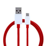 OnePlus D401 USB til USB-C kabel 1.5 - Rød
