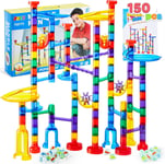 JOYIN 150 Pcs Marble Run Premium Set, Construction Building Blocks Toys, STEM +