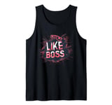 Like a Boss Sunglasses for Man and Woman Tank Top