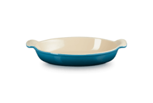 Le Creuset Heritage Ovalt Fat 28cm, Deap Teal