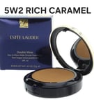 Estee Lauder Dark Powder Foundation Double Wear Matte SPF10 5W2 Rich Caramel NEW