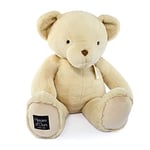 Histoire d'Ours - Peluche Géante Ours - Le Nounours - Vanille - 75 cm - Très Grande Peluche Super Douce à Caliner pour les Enfants - Idée Cadeau de Naissance Bébé, Noël et Anniversaire - HO3225