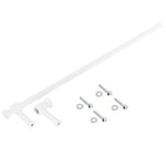 Spares2go 'Cut to size' Towel Rail/Door Handle For Neff Oven Cookers (White)