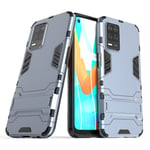 FTRONGRT Case for Realme 8 5G, Rugged and shockproof,with mobile phone holder, Cover for Realme 8 5G-Dark Blue
