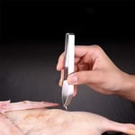 Plucking Seafood Puller Meat Hair Remover Pliers Tongs Fish Bone Tweezer