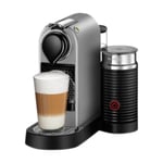Nespresso Citiz & Milk kapselmaskine By Krups, sølv