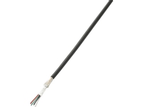 TRU COMPONENTS 1567123 USB-kabel 4 x 0.08 mm² Sort 10 m