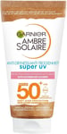 Garnier Ambre Solaire SPF 50+ Anti Dryness Sun Cream Moisturiser for Face, High