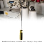 Steel 10inch Slotted Screwdriver Sewing Machine Repairing Screwdrivers Kits REL