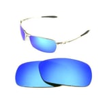 NEW POLARIZED CUSTOM ICE BLUE LENS FOR OAKLEY CROSSHAIR 2.0 SUNGLASSES