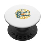 Feel the Funk T-shirt Groove Retro Soul Music Vibes PopSockets PopGrip Interchangeable
