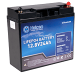 Lithium Batteri: LiFePo4 12V  24Ah, H, Bluetooth