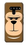 Cute Grumpy Monkey Cartoon Case Cover For LG V50, LG V50 ThinQ 5G