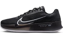 NIKE Femme W Zoom Vapor 11 Cly Bas, Noir, Blanc, Anthracite, 38 EU