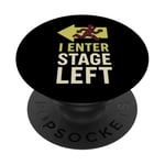 Theater Kid Drama Club Musical Theater Nerd Cadeau PopSockets PopGrip Adhésif