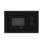 Beko Inbyggd solo mikrovågsugn 20l 800w svart - BMOB20202B