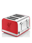 Swan Liverpool Fc 4-Slice Retro Red Toaster