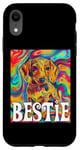 Coque pour iPhone XR Bestie Dog Best Friend Puppy Love