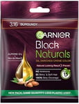 4 x Garnier Black Naturals Hair Dye  Natural Burgundy - Shade 3.16   - NO AMONIA