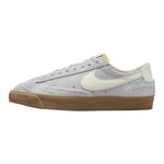 NIKE Femme Blazer Low '77 Vintage Sneaker, Football Grey Pale Ivory Gum Light Brown, 37.5 EU