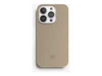 Woodcessories Bio Case - Baksidesskydd För Mobiltelefon - Magsafe-Kompatibilitet - Växtstärkelse, Vetek Och Halmblandning - Taupebrun - För Apple Iphone 14 Pro