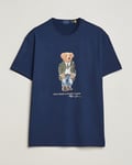 Polo Ralph Lauren Printed Bear Crew Neck T-Shirt Newport Navy