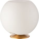 Kooduu Sphere vinkøler, lys, højtaler, 31 cm, messing