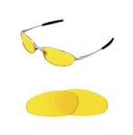 NEW POLARIZED CUSTOM NIGHT VISION LENS FOR OAKLEY VINTAGE C-WIRE SUNGLASSES