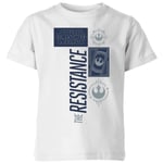 Star Wars The Resistance White Kids' T-Shirt - White - 9-10 Years